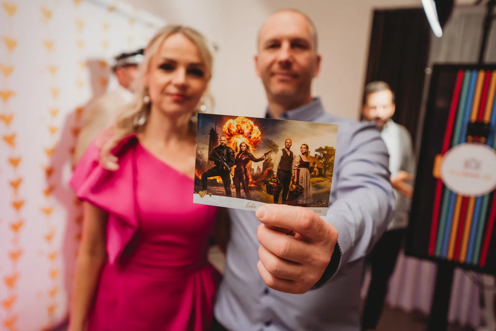 Výber štýlu AI fotky na obrazovke