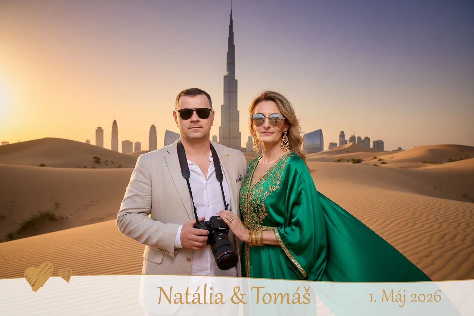 Ukážka z fotobúdky – Dubaj