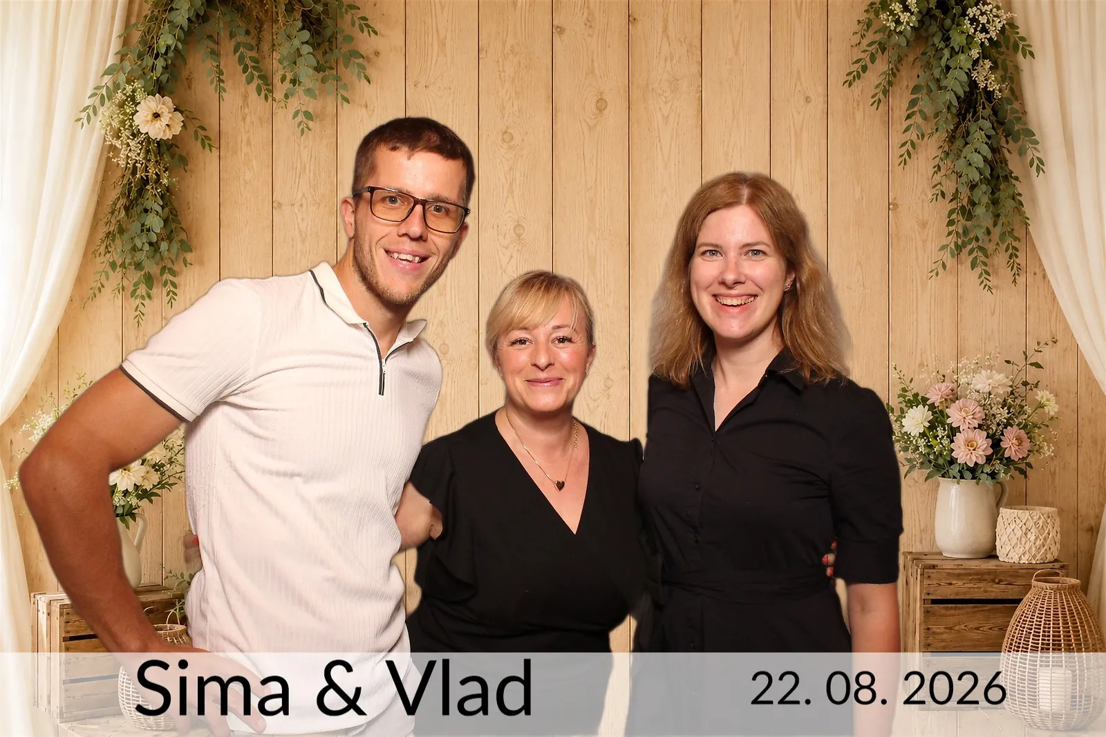 Ukážka z fotobúdky – Sima & Vlad