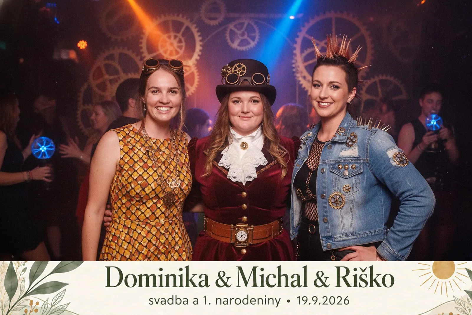 Ukážka z fotobúdky – Dominika & Michal